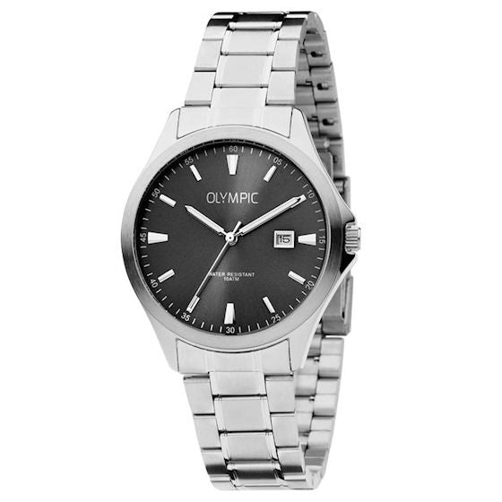 Olympic Horloge OL72HSS240 Zilver 40mm zilverkleurig