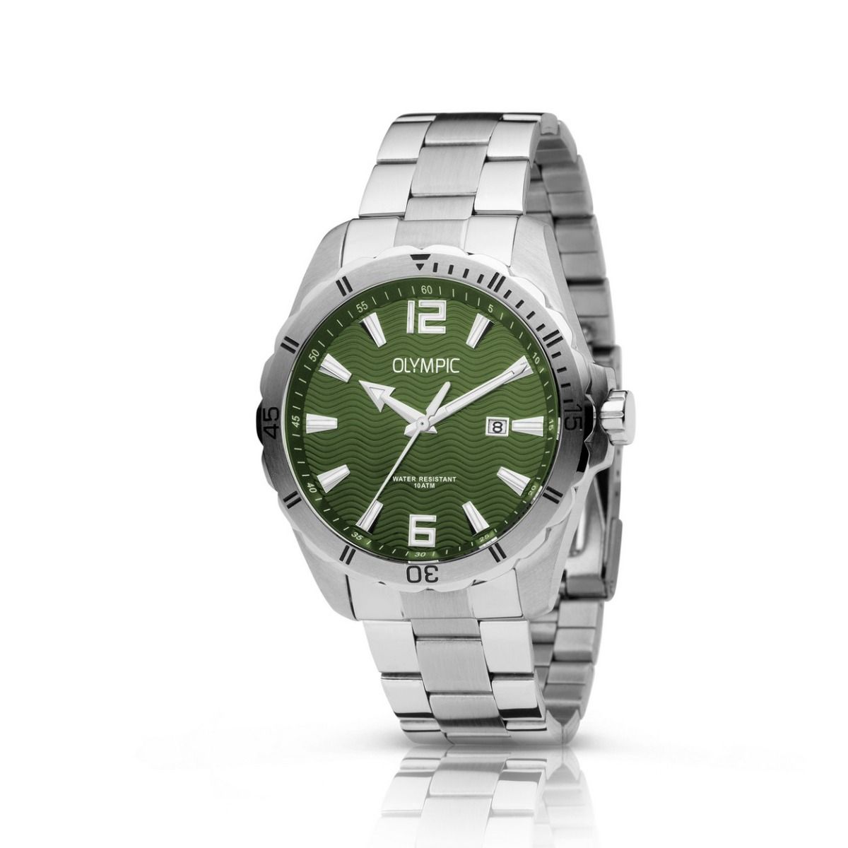 Olympic Horloge PIETER Groen 43mm - OL72HSS251