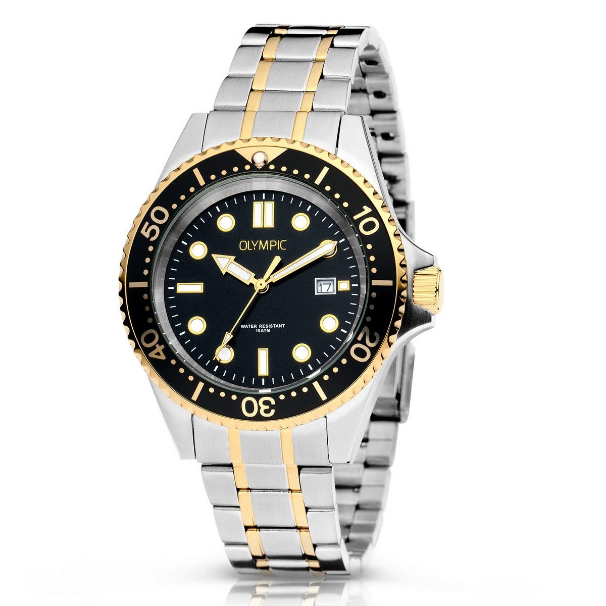 Olympic Horloge KAI zwart - OL72HSS293B