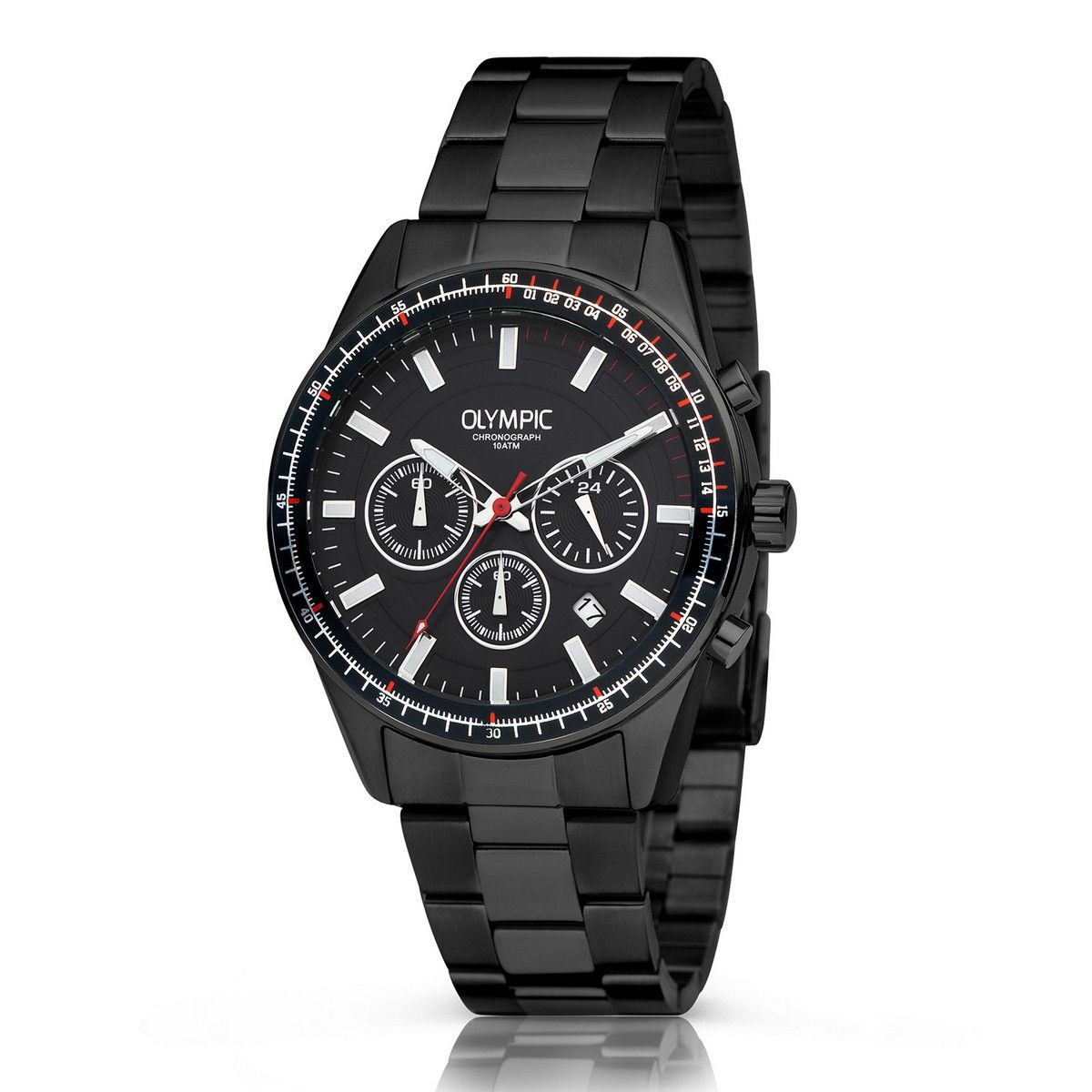Olympic MASON Bracelet Horloge zwart - OL72HZZ002