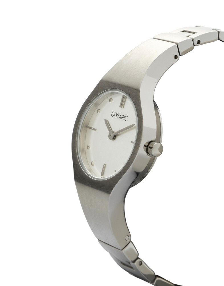 Olympic Horloge OL88DSS002 Zilver 26mm zilverkleurig