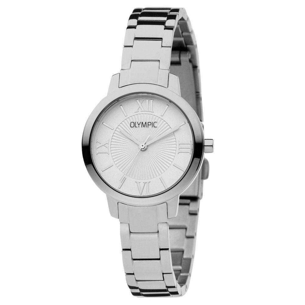 Olympic Horloge OL88DSS016 Zilver 30mm zilverkleurig