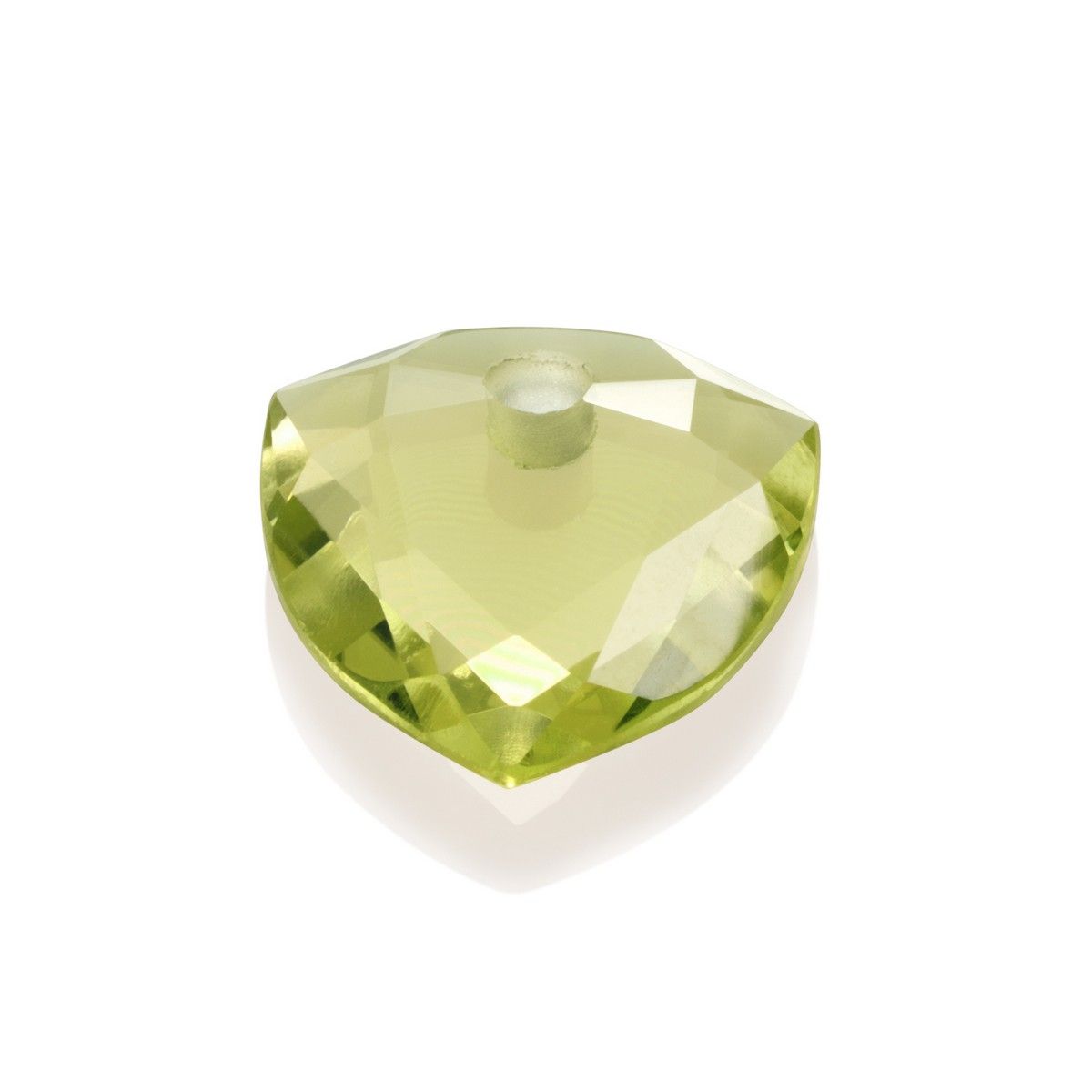 Sparkling Jewels Edelsteen Hanger Trillion Cut Kwarts PENGEM43-TRI