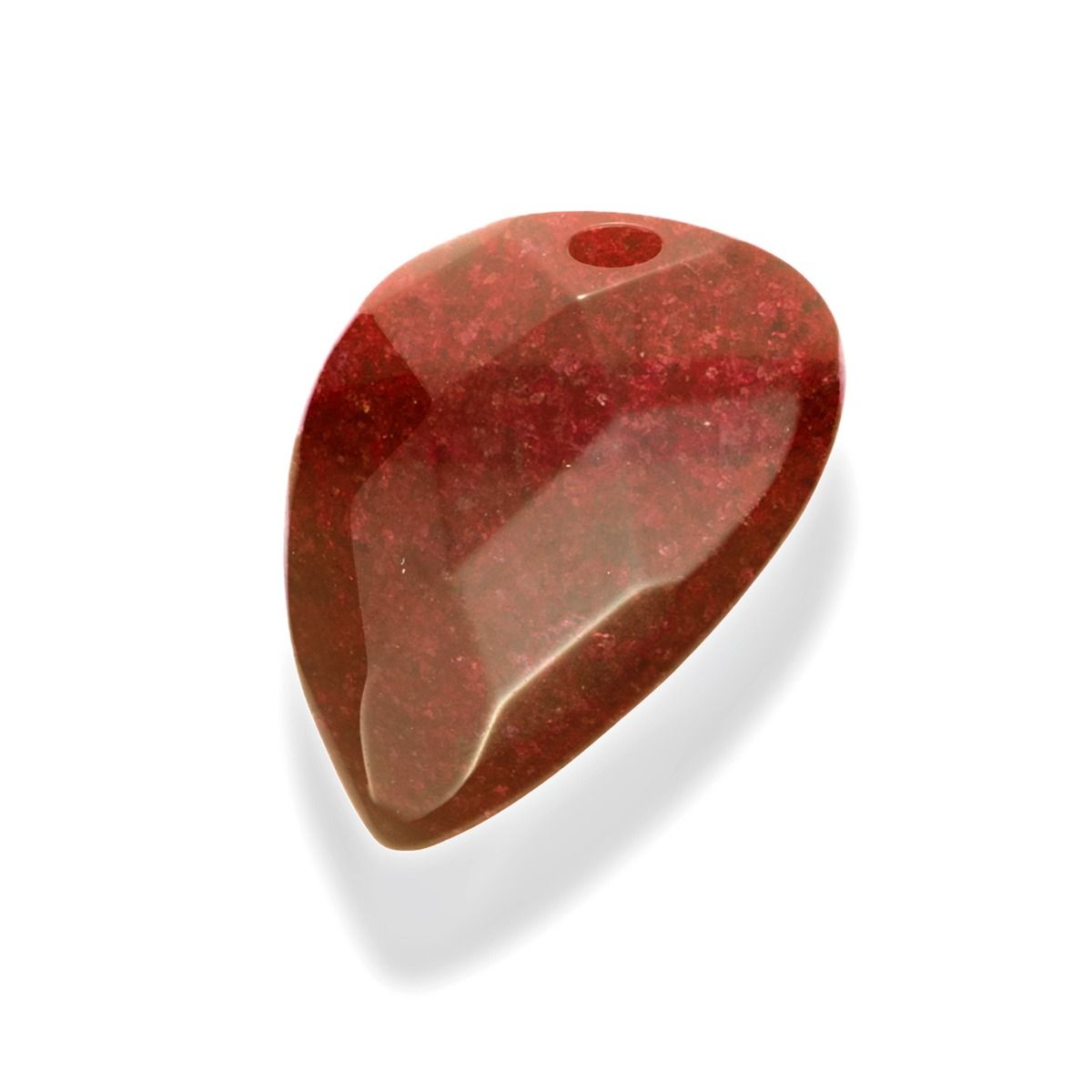 Sparkling Jewels Edelsteen Hanger Facet Blossom Red Natuursteen PENGEM45-BS