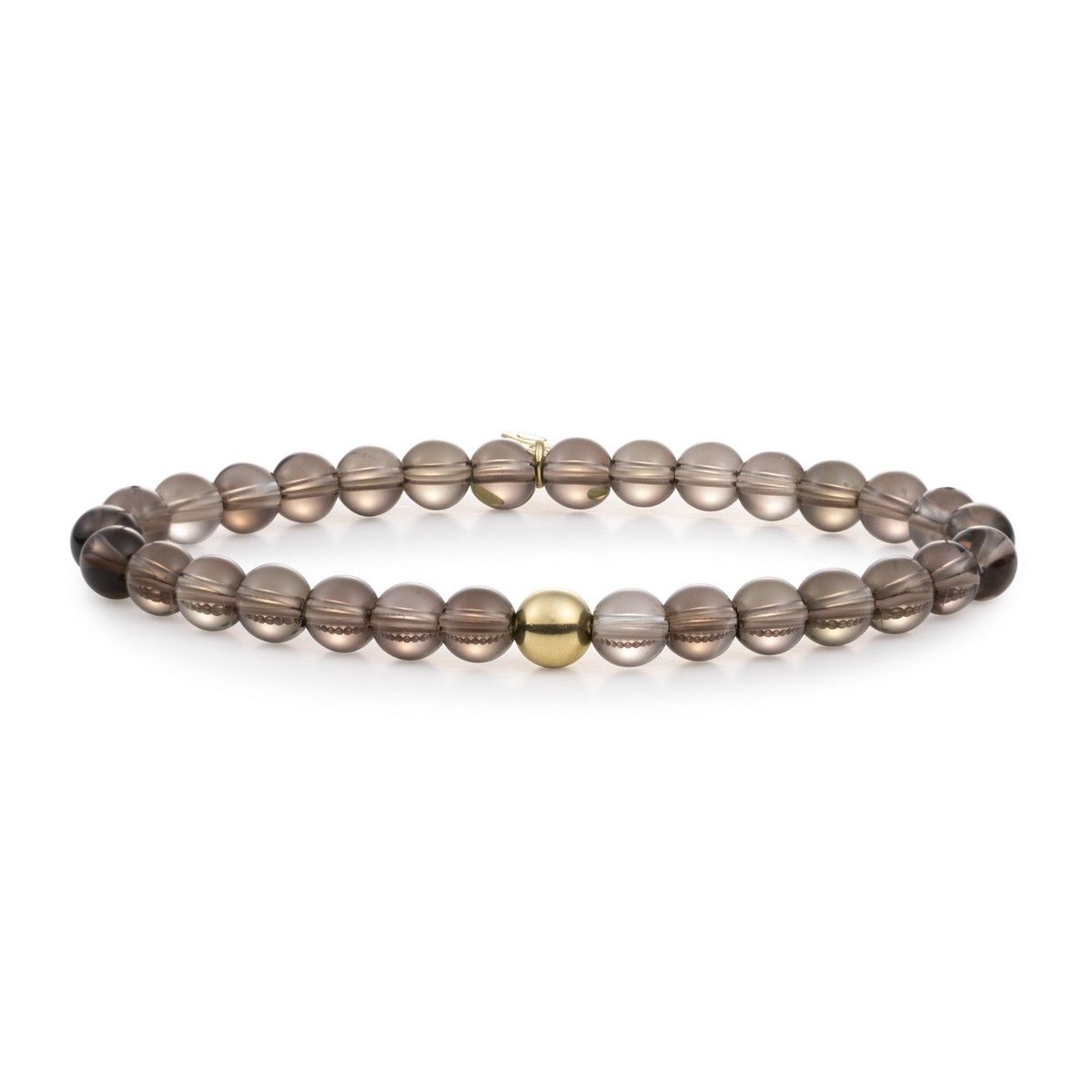 Sparkling Jewels Armband Rookkwarts SBG-GEM23-ADD-6MM Goudkleurig