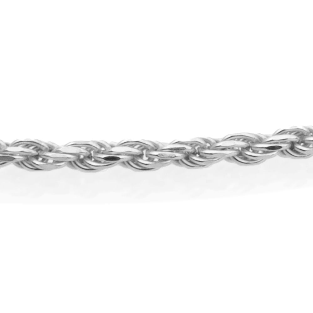 Sparkling Jewels Ketting Rope chain SN-RPS-045 Zilverkleurig