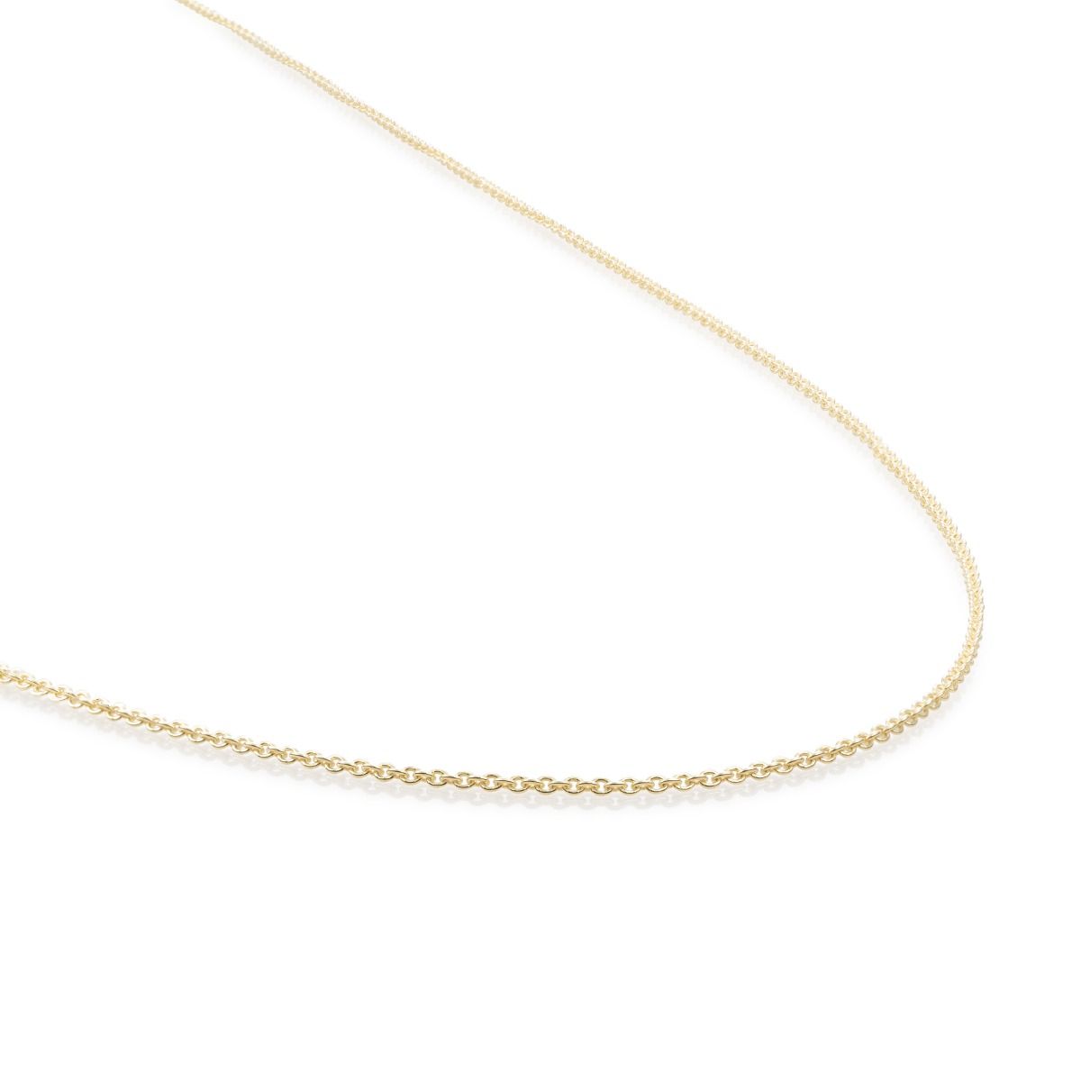 Sparkling Jewels Ketting Anchor chain SNGM042 Goudkleurig