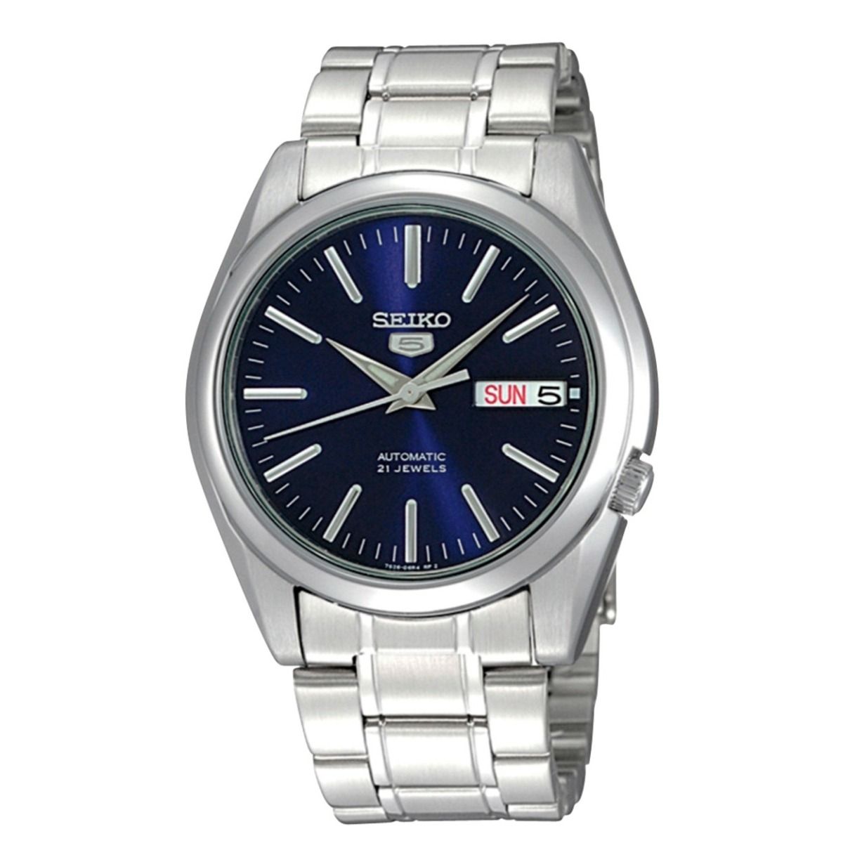 Seiko Herenhorloge 21 cm blauw - SNKL43K1