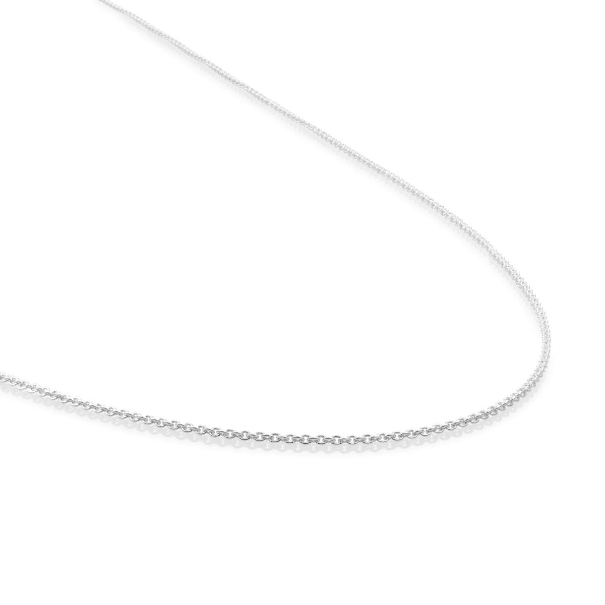 Sparkling Jewels Ketting Anchor chain SNSM042 Zilverkleurig