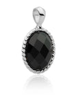 Sparkling Jewels hanger - Silver - Onyx Twist, exclusief en kwalitatief hoogwaardig. Ontdek nu!