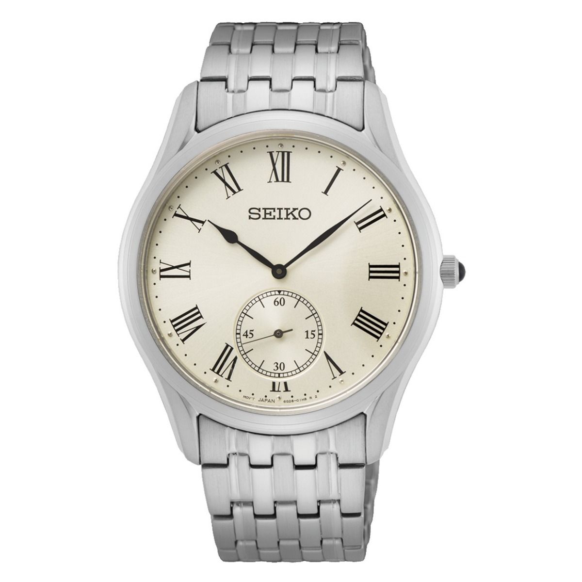 Seiko Herenhorloge 39mm wit - SRK047P1