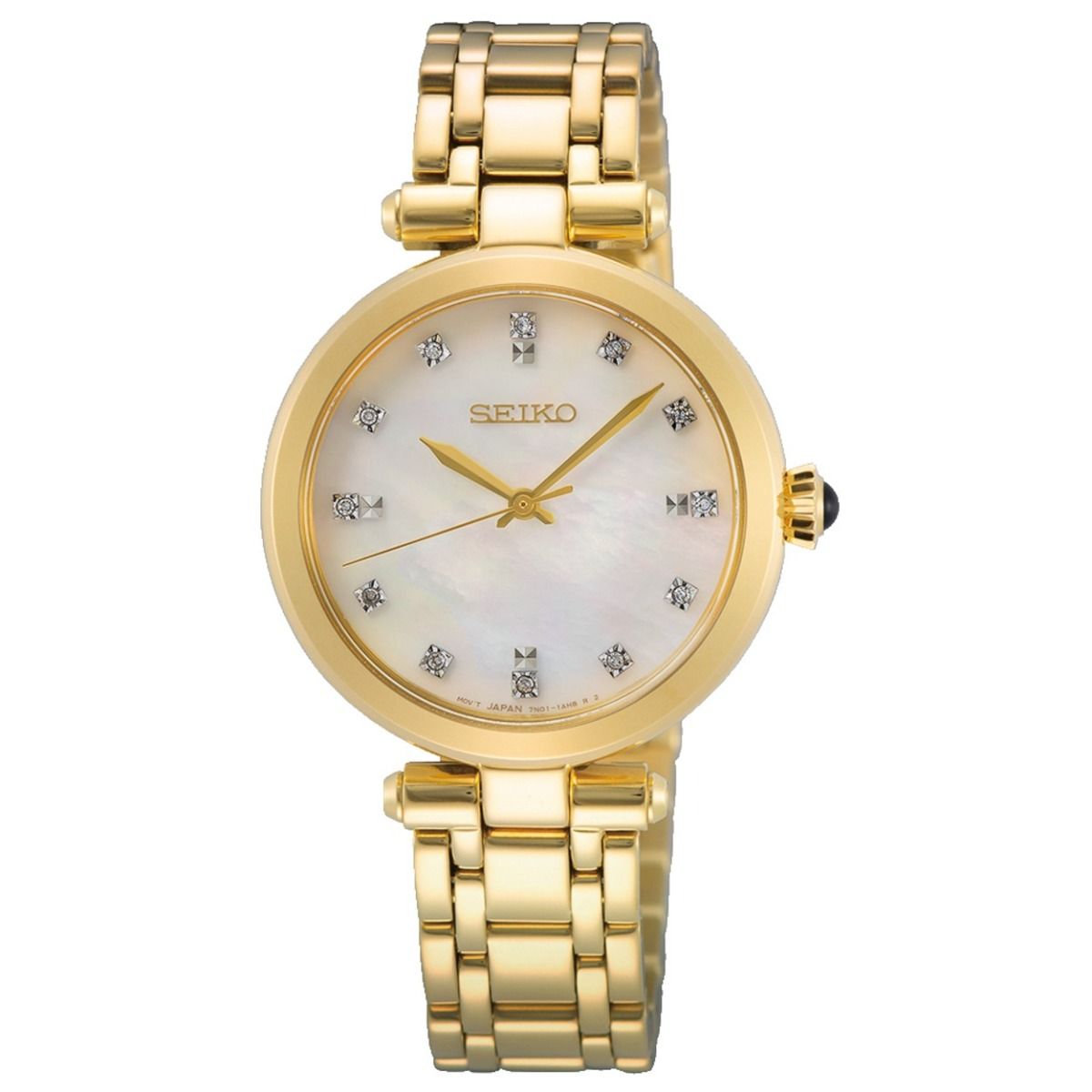 Seiko Dameshorloge 19 cm goudkleurig - SRZ536P1