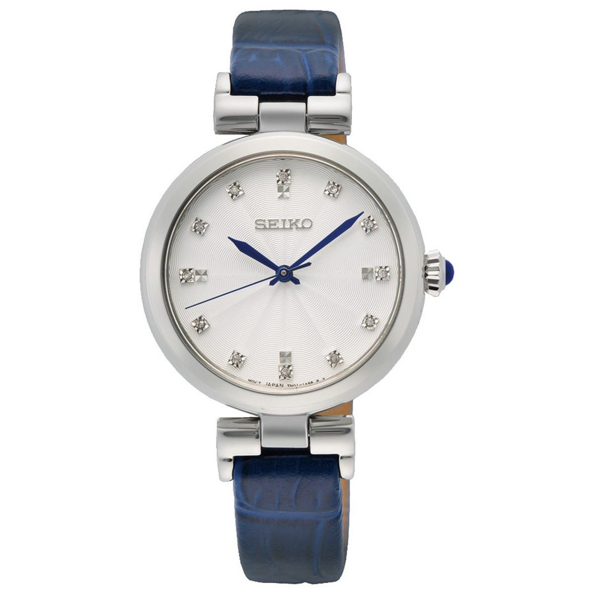 Seiko Dameshorloge 30mm blauw - SRZ545P1