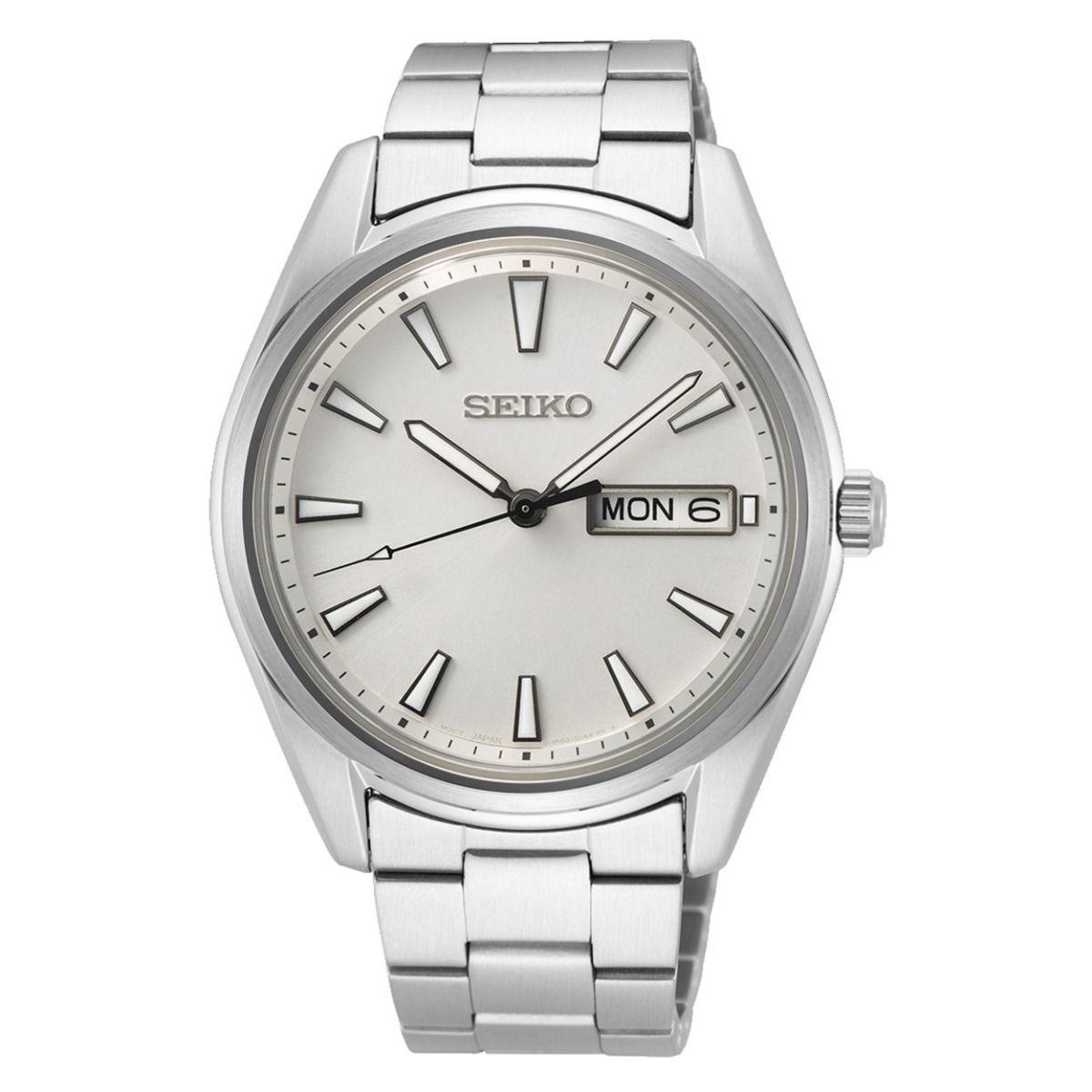 Seiko Herenhorloge 20mm wit - SUR339P1