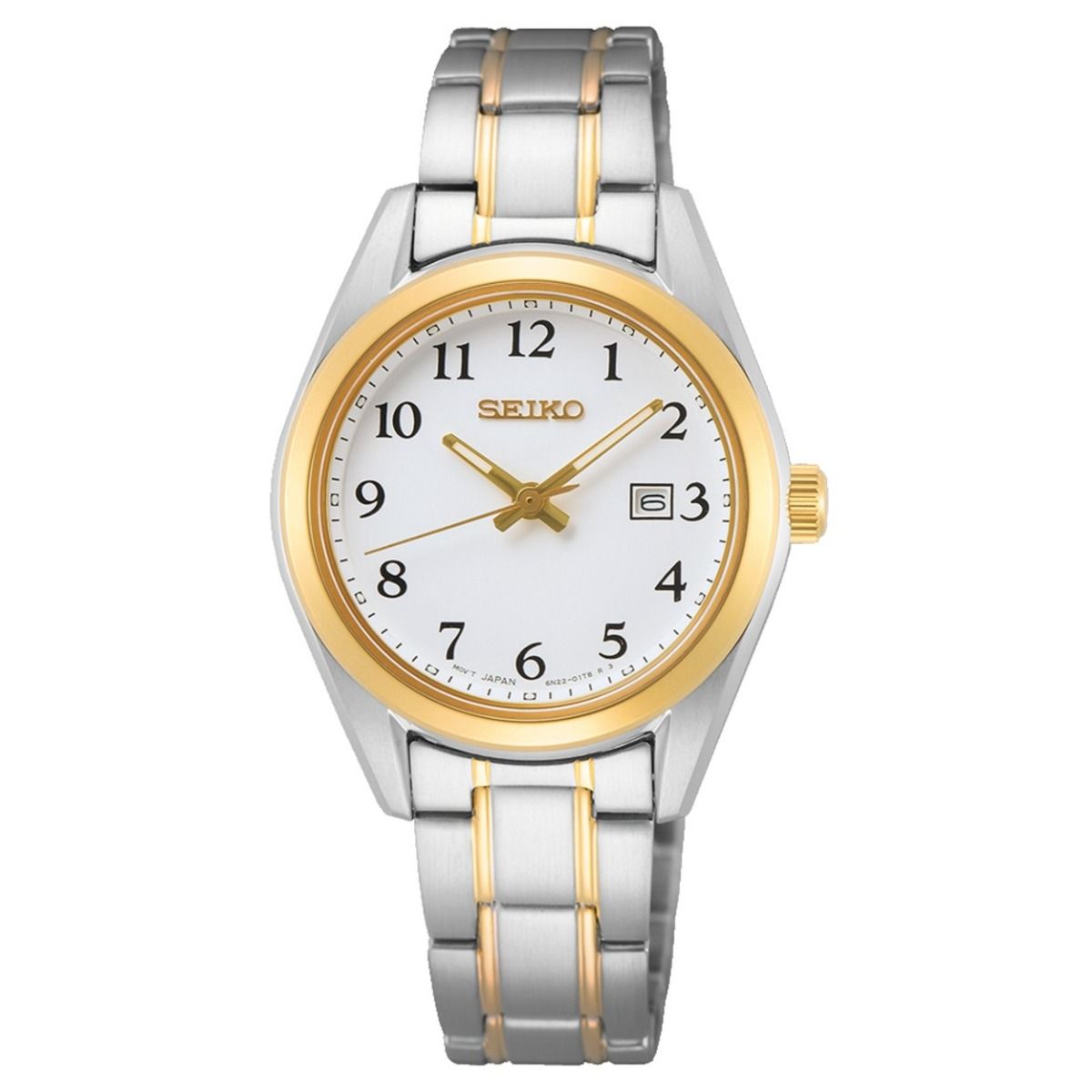 Seiko Dameshorloge 18 cm wit - SUR466P1