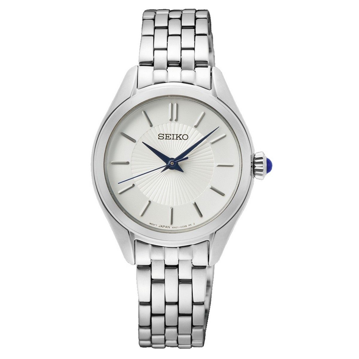 Seiko Dameshorloge 13mm zilverkleurig - SUR537P1