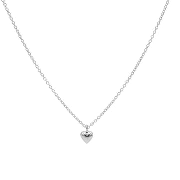 Karma Necklace 3D Heart Silver T245 38-45 cm, exclusief en kwalitatief hoogwaardig. Ontdek nu!