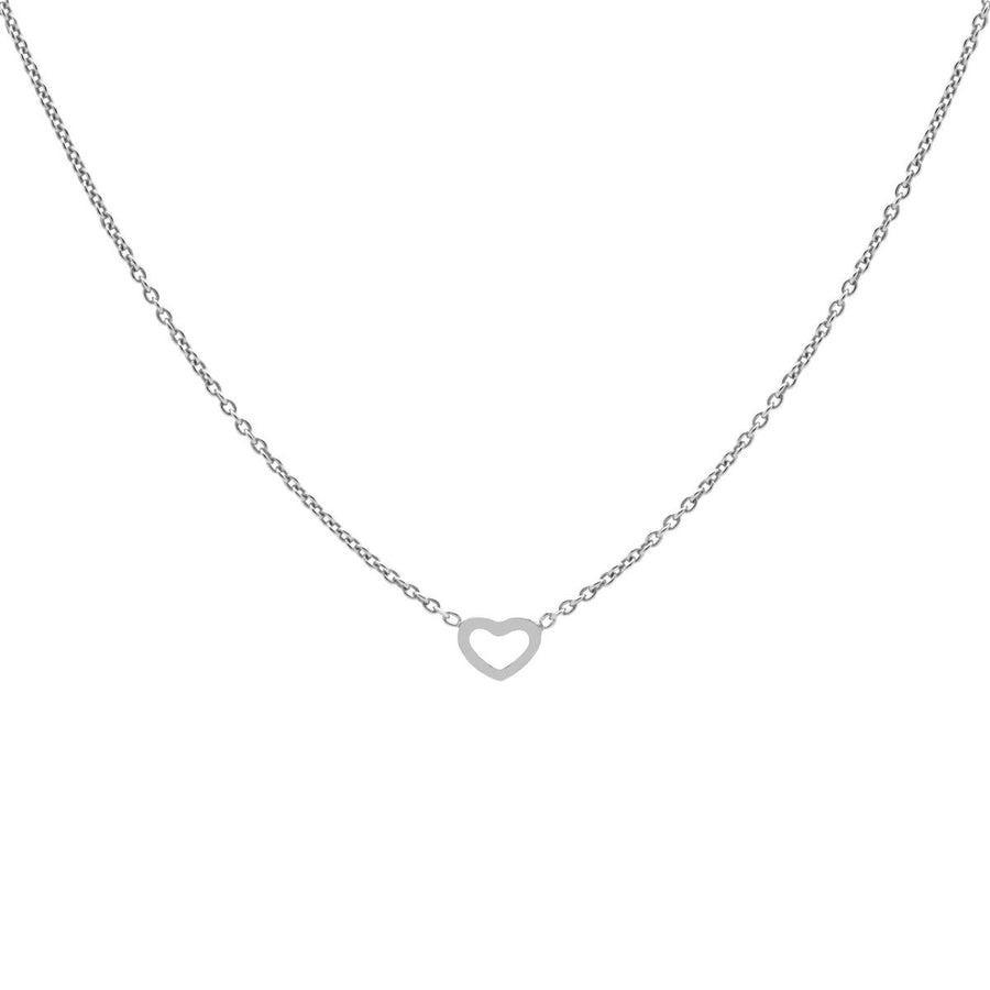 Karma Necklace Open Heart Silver T280S 38-45 cm, exclusief en kwalitatief hoogwaardig. Ontdek nu!