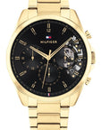 Tommy Hilfiger TH1710447 Horloge Heren - 44 mm - Goudkleurig, exclusief en kwalitatief hoogwaardig. Ontdek nu!