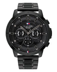 Tommy Hilfiger TH1710494 Horloge Heren Staal Zwart 50mm, exclusief en kwalitatief hoogwaardig. Ontdek nu!