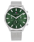 Tommy Hilfiger TH1710499 Horloge Heren Staal Zilverkleurig Milanese band 44mm, exclusief en kwalitatief hoogwaardig. Ontdek nu!