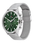 Tommy Hilfiger TH1710499 Horloge Heren Staal Zilverkleurig Milanese band 44mm, exclusief en kwalitatief hoogwaardig. Ontdek nu!