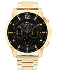 Tommy Hilfiger TH1710511 Horloge Heren Staal Goudkleurig Schakelband 50mm, exclusief en kwalitatief hoogwaardig. Ontdek nu!