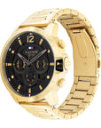 Tommy Hilfiger TH1710511 Horloge Heren Staal Goudkleurig Schakelband 50mm, exclusief en kwalitatief hoogwaardig. Ontdek nu!