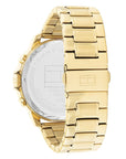 Tommy Hilfiger TH1710511 Horloge Heren Staal Goudkleurig Schakelband 50mm, exclusief en kwalitatief hoogwaardig. Ontdek nu!