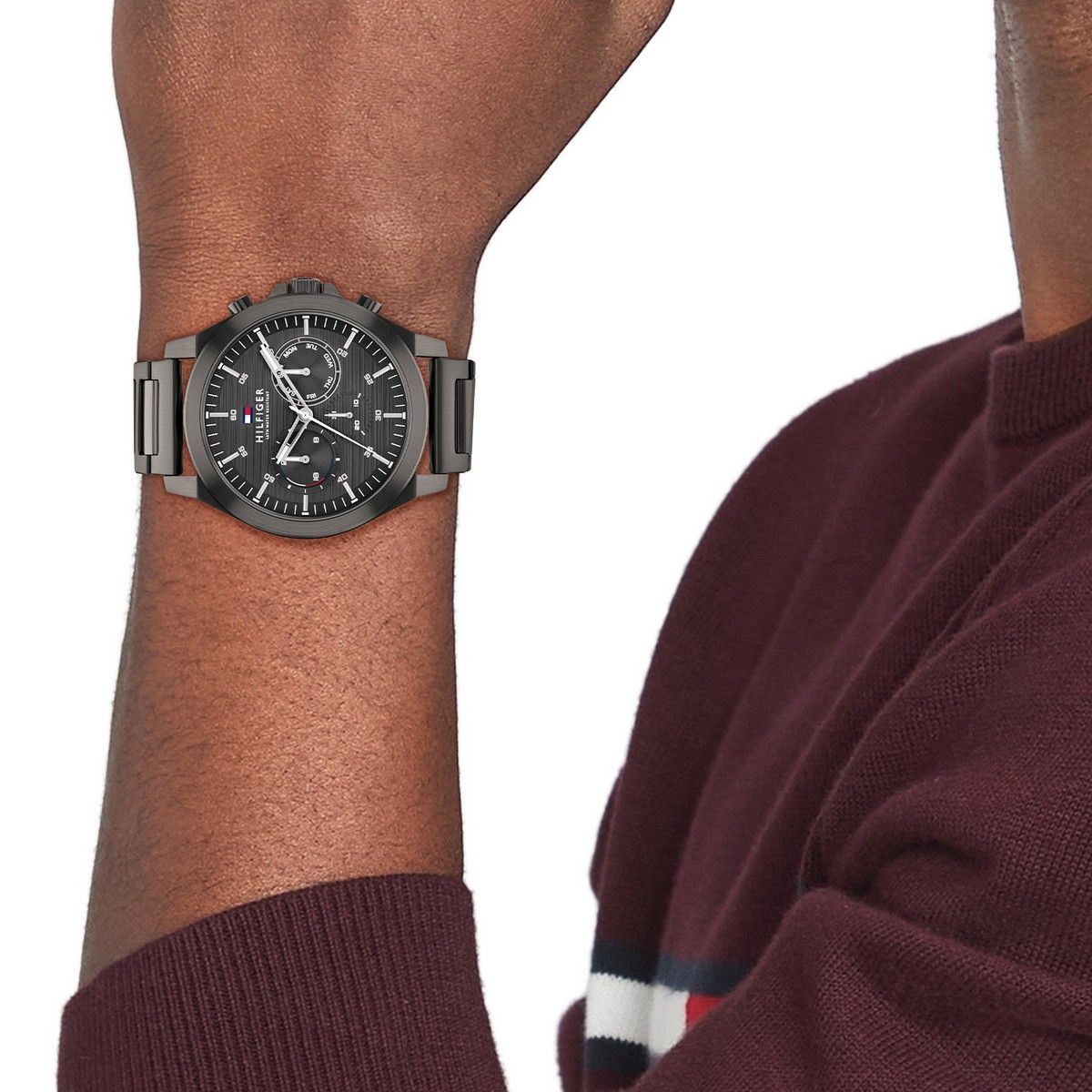 Tommy Hilfiger Horloge TH1710519 Heren 46 mm
