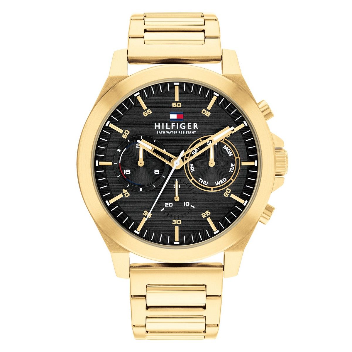 Tommy Hilfiger Horloge TH1710520 Heren Goudkleurig 46 mm