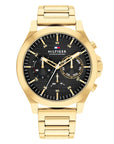 Tommy Hilfiger TH1710520 Horloge Heren Goudkleurig 46mm, exclusief en kwalitatief hoogwaardig. Ontdek nu!