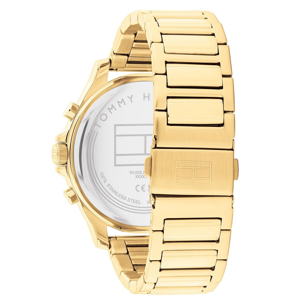 Tommy Hilfiger Horloge TH1710520 Heren Goudkleurig 46 mm