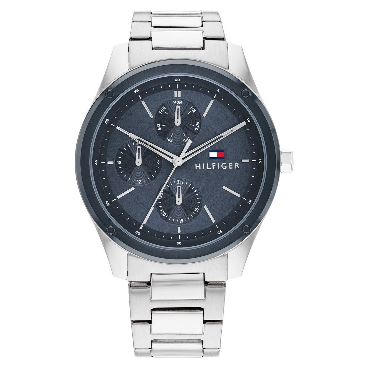 Tommy Hilfiger Horloge TH1710532 Heren Zilverkleurig 43 mm
