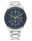 Tommy Hilfiger TH1710532 Horloge Heren Zilverkleurig 43mm, exclusief en kwalitatief hoogwaardig. Ontdek nu!