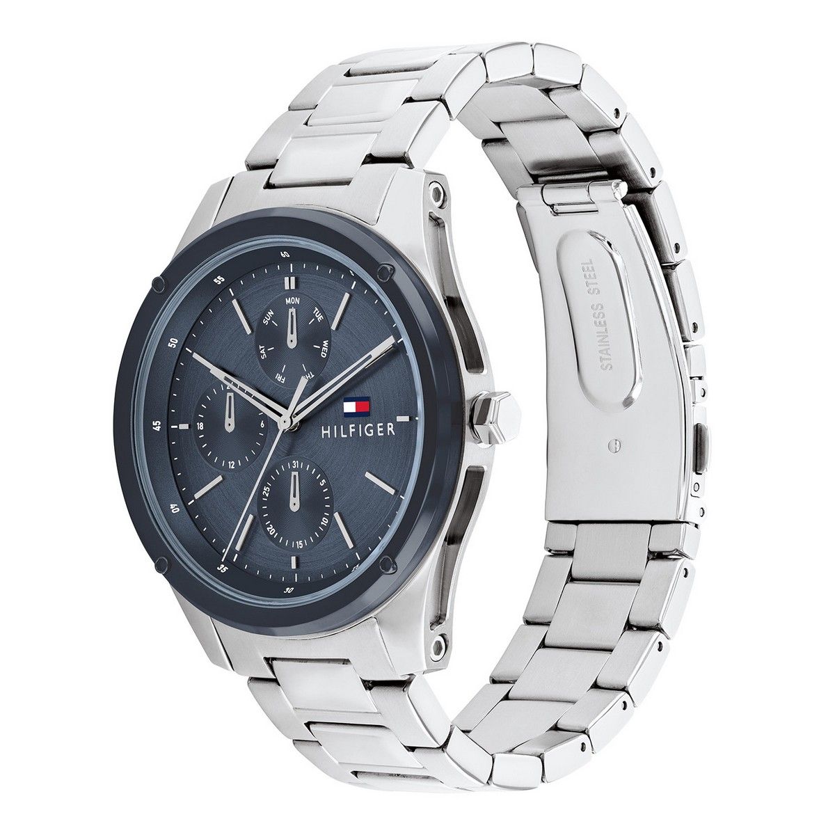 Tommy Hilfiger Horloge TH1710532 Heren Zilverkleurig 43 mm