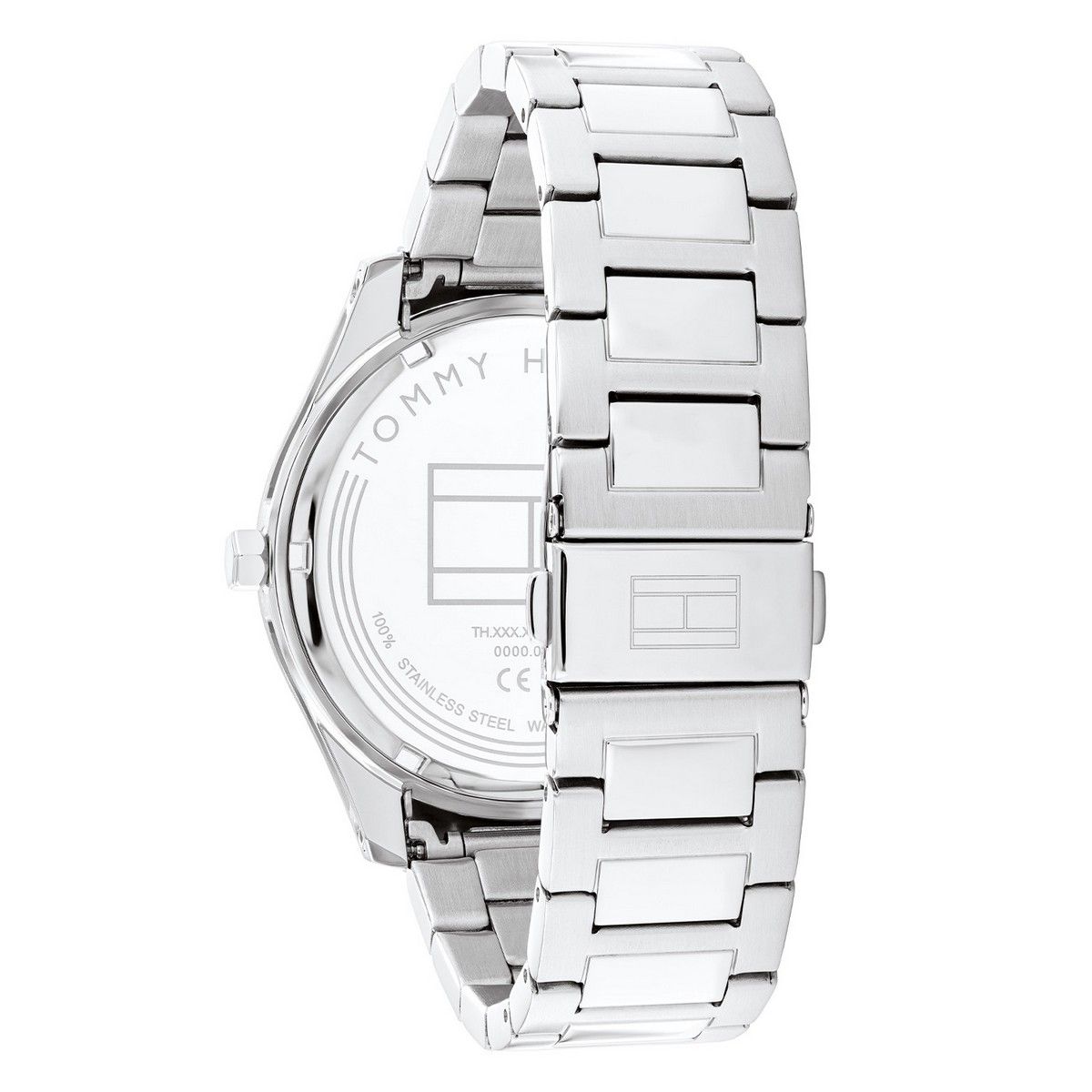 Tommy Hilfiger Horloge TH1710533 Heren Zilverkleurig 43 mm