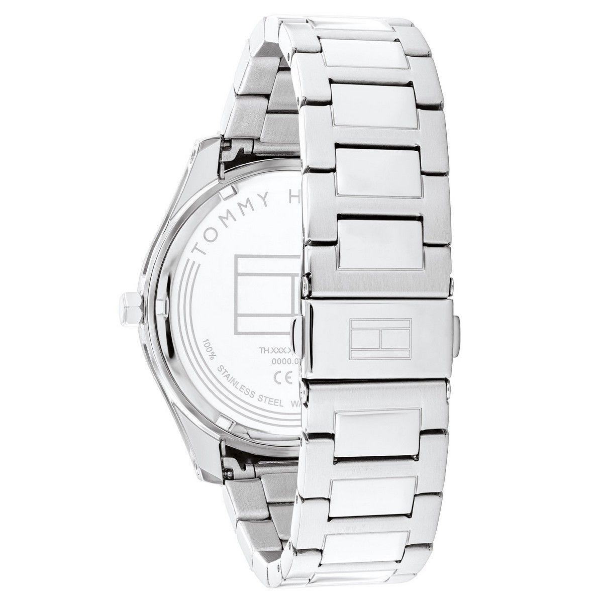 Tommy Hilfiger Horloge TH1710537 Heren Zilverkleurig 43 mm