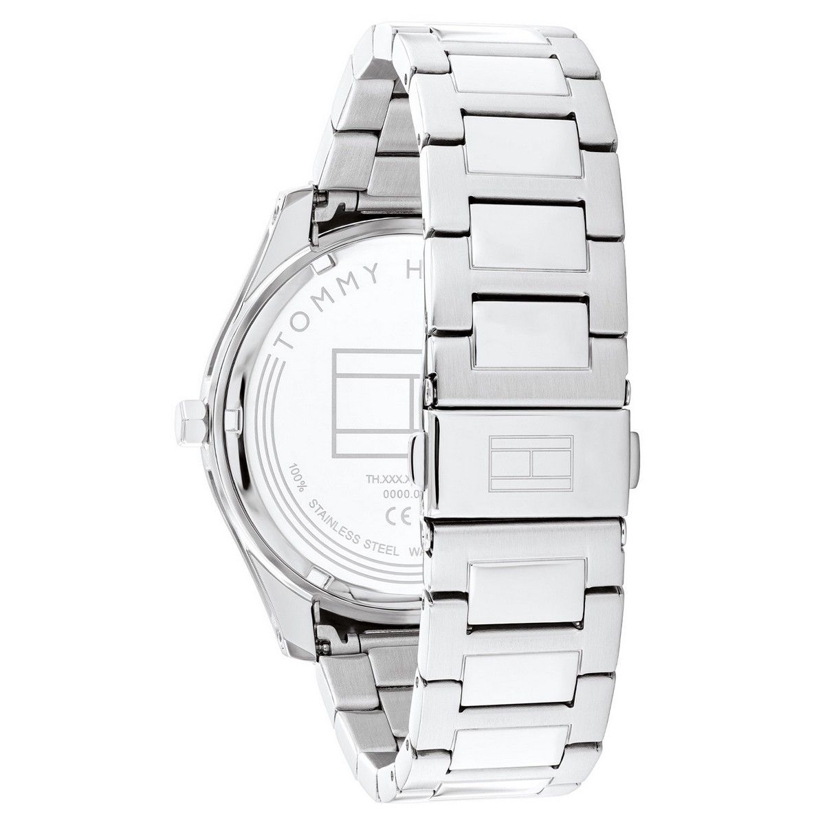Tommy Hilfiger Horloge TH1710541 Heren Zilverkleurig 43 mm