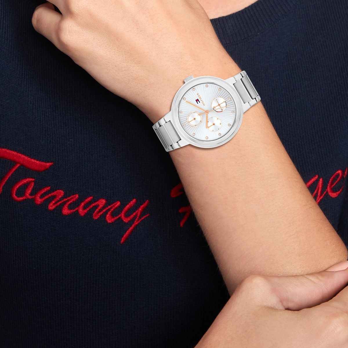 Tommy Hilfiger Horloge TH1782532 Dames Zilverkleurig 36 mm