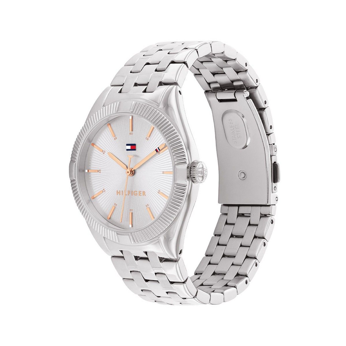 Tommy Hilfiger Horloge TH1782548 Dames Zilverkleurig 34 mm