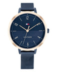 Tommy Hilfiger TH1782581 Horloge Dames Blauw 38mm, exclusief en kwalitatief hoogwaardig. Ontdek nu!