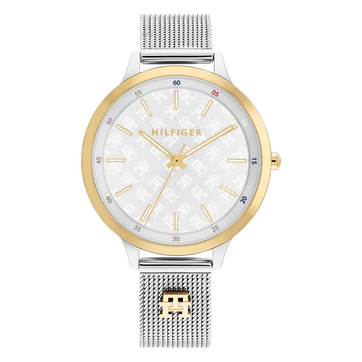 Tommy Hilfiger Horloge TH1782586 Dames Zilverkleurig 38 mm