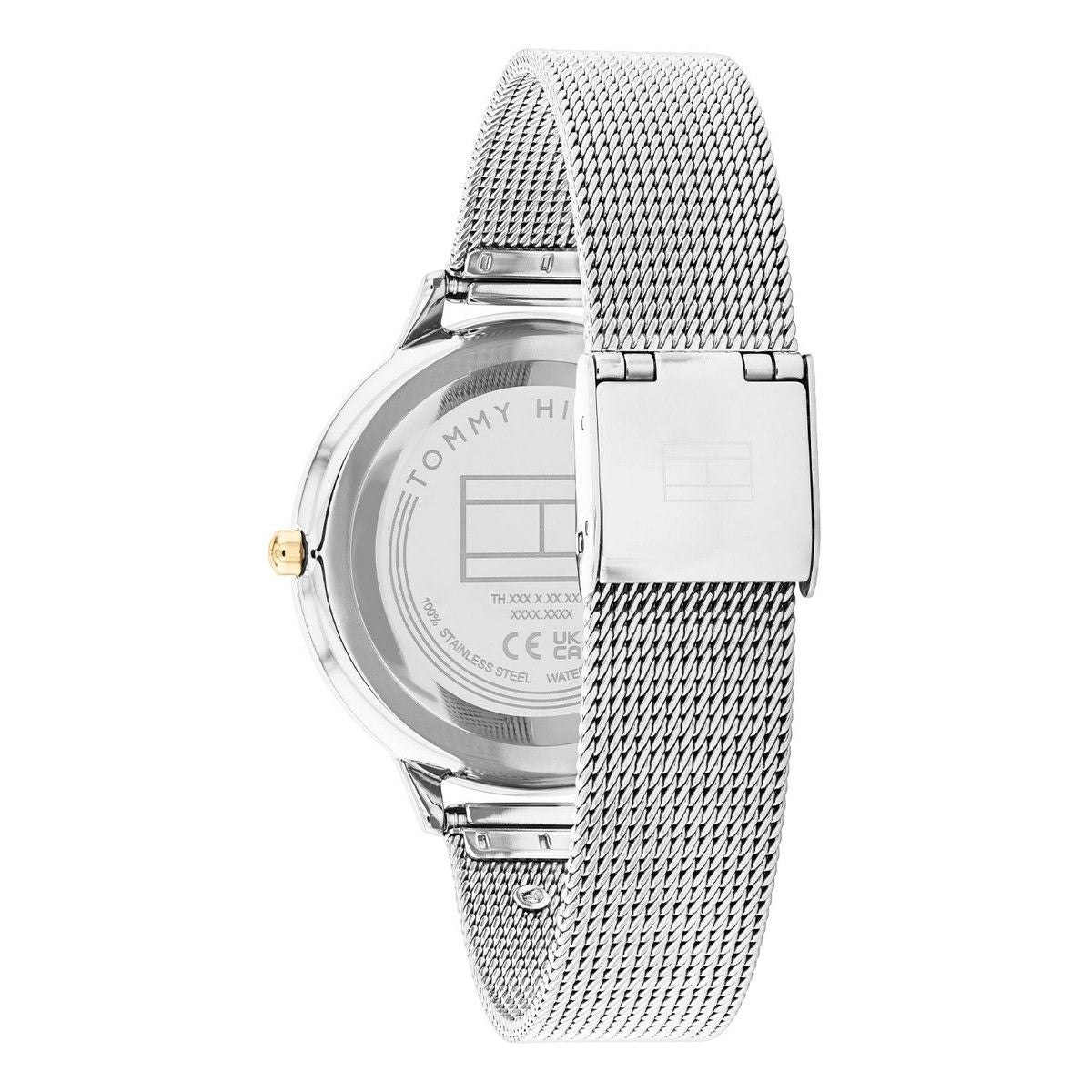 Tommy Hilfiger Horloge TH1782586 Dames Zilverkleurig 38 mm