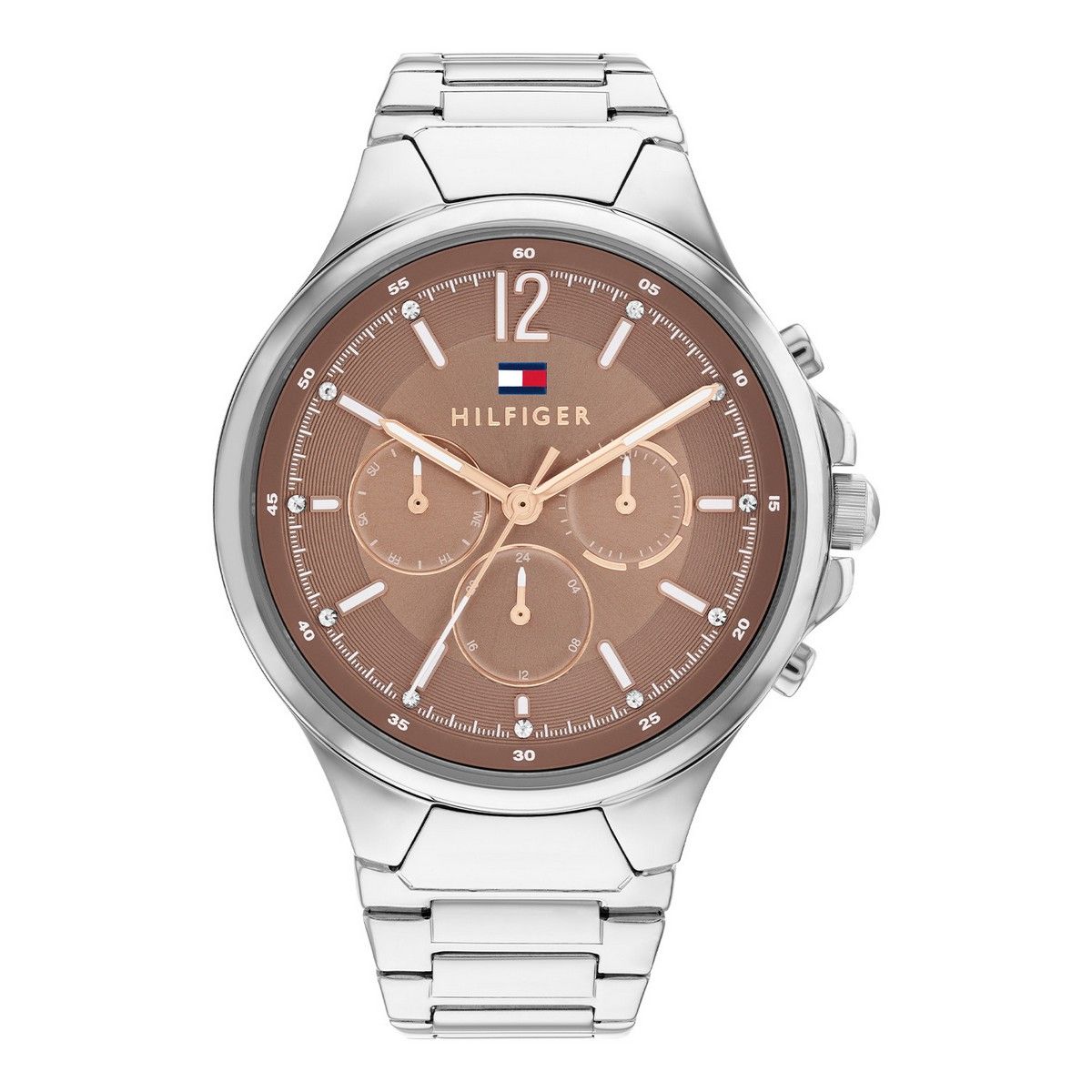 Tommy Hilfiger Horloge TH1782596 Dames Zilverkleurig 40 mm