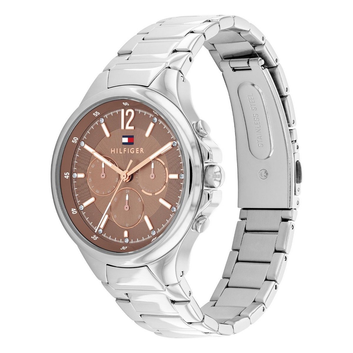 Tommy Hilfiger Horloge TH1782596 Dames Zilverkleurig 40 mm