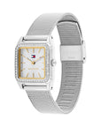 Tommy Hilfiger TH1782608 Horloge Dames Zilverkleurig 26mm, exclusief en kwalitatief hoogwaardig. Ontdek nu!