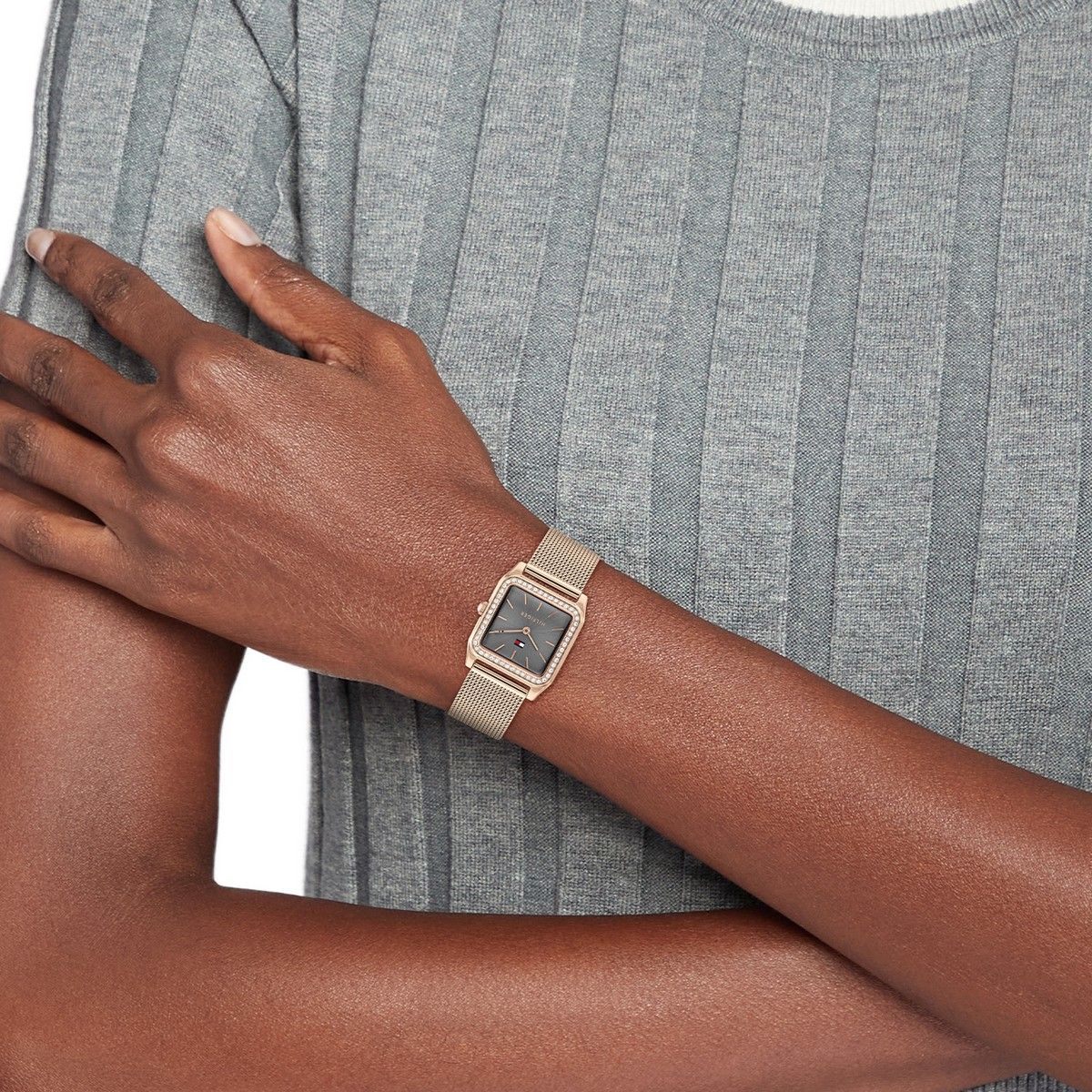 Tommy Hilfiger Horloge TH1782610 Dames Goudkleurig