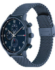 Tommy Hilfiger TH1791990 Horloge Heren Staal Blauw Milanese Band 44mm, exclusief en kwalitatief hoogwaardig. Ontdek nu!