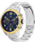 Tommy Hilfiger TH1792031 Horloge Heren Staal Zilverkleurig Schakelband 46mm, exclusief en kwalitatief hoogwaardig. Ontdek nu!